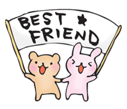 for my best friend sticker #11284311