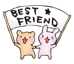 for my best friend sticker #11284311