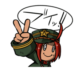 Undependable army girls sticker #11284554