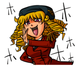 Undependable army girls sticker #11284565