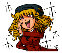 Undependable army girls sticker #11284565