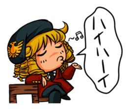 Undependable army girls sticker #11284569