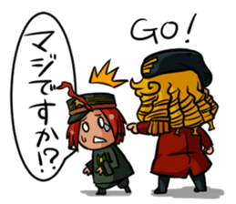 Undependable army girls sticker #11284570