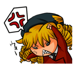 Undependable army girls sticker #11284573