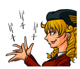 Undependable army girls sticker #11284578