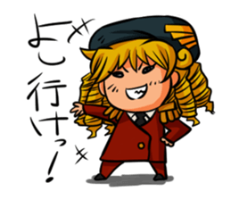 Undependable army girls sticker #11284579