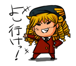 Undependable army girls sticker #11284579