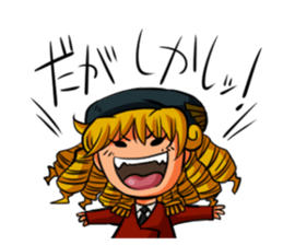 Undependable army girls sticker #11284584