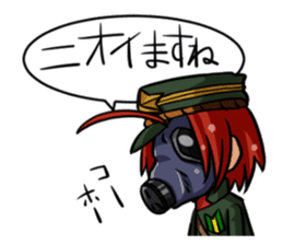 Undependable army girls sticker #11284591