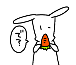 black&whiterabbit sticker #11286192