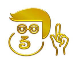 Funny and Kawaii  Golden Sticker sticker #11286418