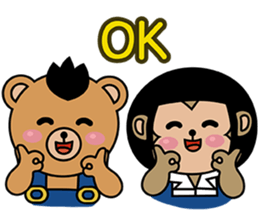 Monki & Mohock sticker #11286635
