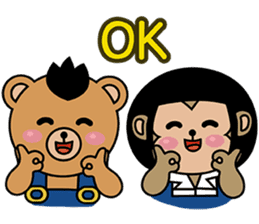 Monki & Mohock sticker #11286635