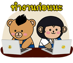Monki & Mohock sticker #11286638