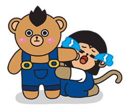 Monki & Mohock sticker #11286641