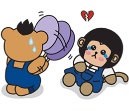 Monki & Mohock sticker #11286642