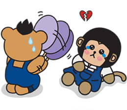 Monki & Mohock sticker #11286642