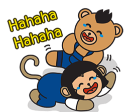 Monki & Mohock sticker #11286649