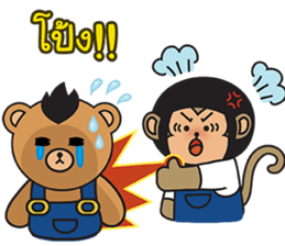 Monki & Mohock sticker #11286654