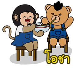 Monki & Mohock sticker #11286657