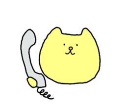 loose and pretty cat sticker #11287192