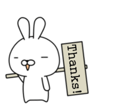 THE RABBIT STICKER 8 sticker #11287272