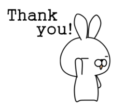 THE RABBIT STICKER 8 sticker #11287276