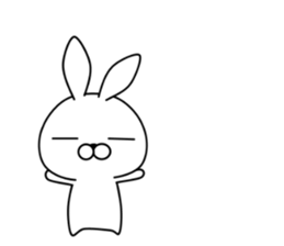 THE RABBIT STICKER 8 sticker #11287278