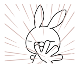 THE RABBIT STICKER 8 sticker #11287282