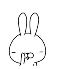 THE RABBIT STICKER 8 sticker #11287298