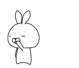 THE RABBIT STICKER 8 sticker #11287302