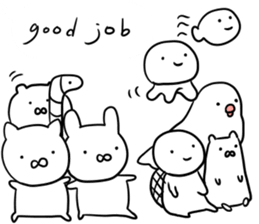 cute cute animals sticker sticker #11287351