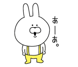 Rabbit that can be used. sticker #11287359