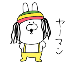 Rabbit that can be used. sticker #11287367