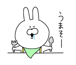 Rabbit that can be used. sticker #11287369