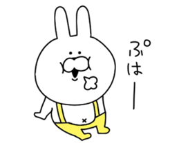 Rabbit that can be used. sticker #11287386