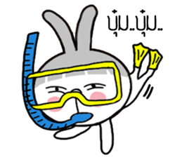 Bob Bab the Rabbit sticker #11287423