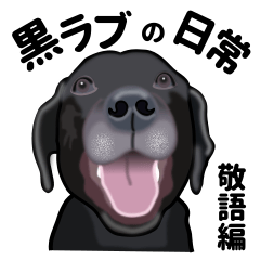 Everyday black Labrador(Honorific ed)