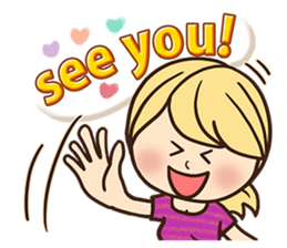 Love The wonderful woman [English] sticker #11288672