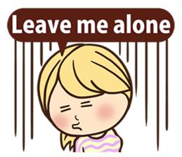 Love The wonderful woman [English] sticker #11288683