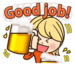 Love The wonderful woman [English] sticker #11288692