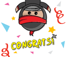 The NinjaRoots Ninjas! sticker #11288872