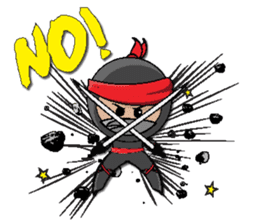 The NinjaRoots Ninjas! sticker #11288873