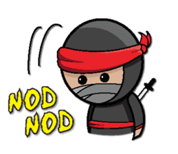 The NinjaRoots Ninjas! sticker #11288888