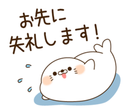 Stinging tongue seal An adult version1 sticker #11289150