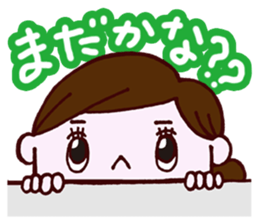 Expectation women2 sticker #11289404