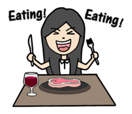 PIG AGNES sticker #11289589