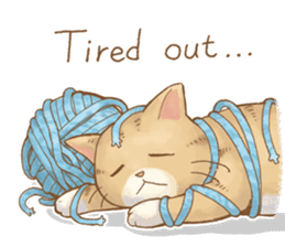 Cat's LifeStyle (English Ver.) sticker #11289681