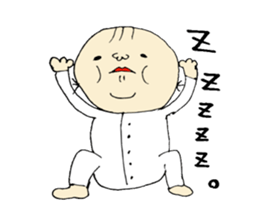 baby bun sticker #11289781