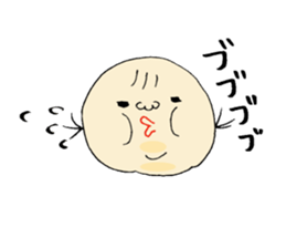 baby bun sticker #11289791